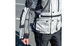 Vyriškos ilgos tekstilinės striukės BOS: Men’s Touring Motorcycle Jacket BOS Maximum