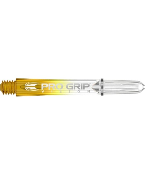 Dart Shaft Target Pro Grip Vision Yellow Short – 3-Pack