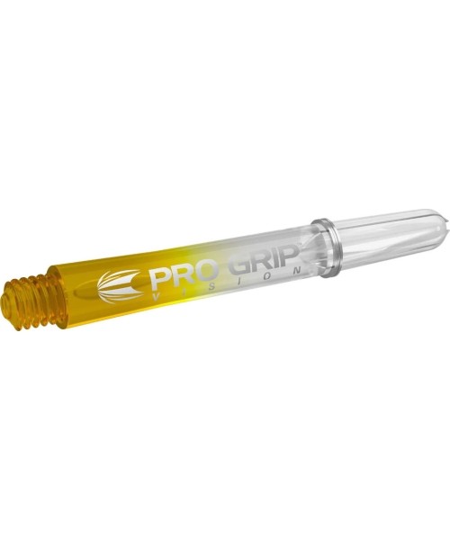 Dart Shaft Target Pro Grip Vision Yellow Short – 3-Pack