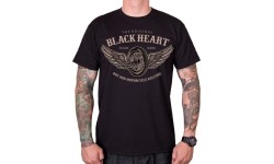 Men's T-Shirts Black Heart: T-Shirt BLACK HEART Wings