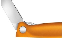 Hunting and Survival Knives : Peilis Victorinox Swiss Classic dantytas, oranžinis, sulankstomas