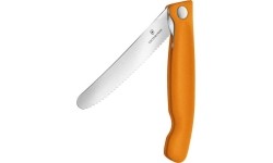 Hunting and Survival Knives : Peilis Victorinox Swiss Classic dantytas, oranžinis, sulankstomas