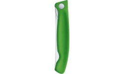 Medžiokliniai ir išgyvenimo peiliai : Peilis Victorinox Swiss Classic sulankstomas, dantytas, žalias