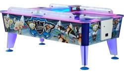 Commercial Airhockey Arctic, 238x128x81 cm, blue-white, for commercial use, Without Coin Validator