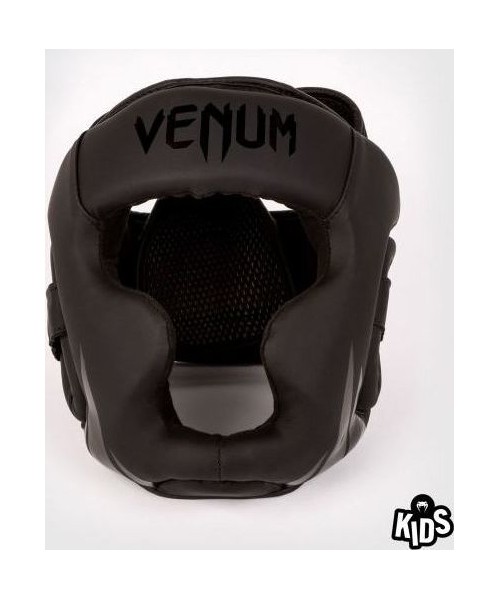 Venum Challenger Kids Headgear - Black/Black