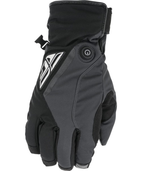 Heated Gloves Fly Racing: Šildomos pirštinės Fly Racing Title Black/Gray