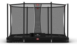 Įleidžiami batutai BERG: BERG Ultim Favorit InGround 330 Black + Safety Net Comfort