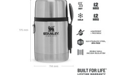Termosai Stanley: Maisto termosas STANLEY ADVENTURE (0.5 l)