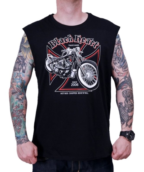 Marškinėliai be rankovių BLACK HEART Grinder