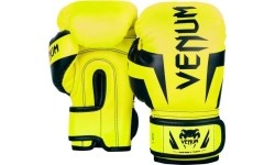 Bokso pirštinės Venum: "Venum Elite" bokso pirštinės vaikams - Exclusive - Fluo yellow