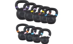 Metalinės ir keičiamo svorio giros inSPORTline: Ketaus svarmenų rinkinys inSPORTline Powder 4 - 20 kg