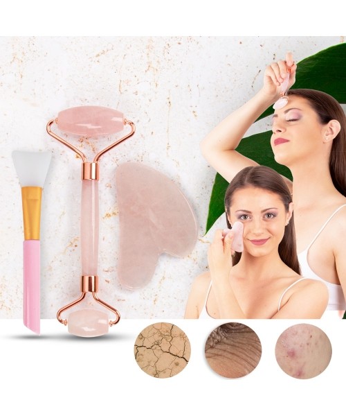 Veido volelis ir Gua Sha rinkinys inSPORTline Rosado Pro