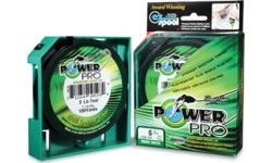 Braided Line Power Pro 135mm, 0.08mm, 4kg, Moss Green
