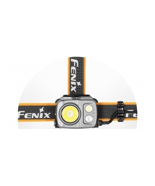 Žibintuvėliai : LED prožektorius-žibintuvėlis ant galvos Fenix ​​HP16R