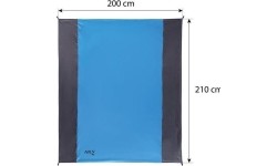 Inflatable Camping Mats Nils Camp: NC1716 RIPSTOP KILIMĖLIS NILS CAMP