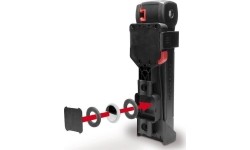 Aksesuarai bei priedai dviračiams : Spyna Trelock FS 380/85 Trigo X-PRESS