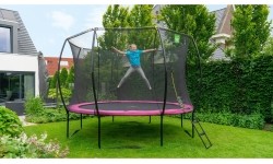 On-ground trampolines Exit: EXIT Silhouette trampoline ø305cm - pink