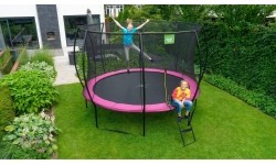 On-ground trampolines Exit: EXIT Silhouette trampoline ø305cm - pink