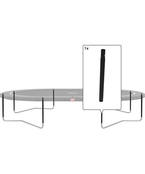 Trampoline Spare Parts BERG: Grand Favorit - Middle Post 520 Black