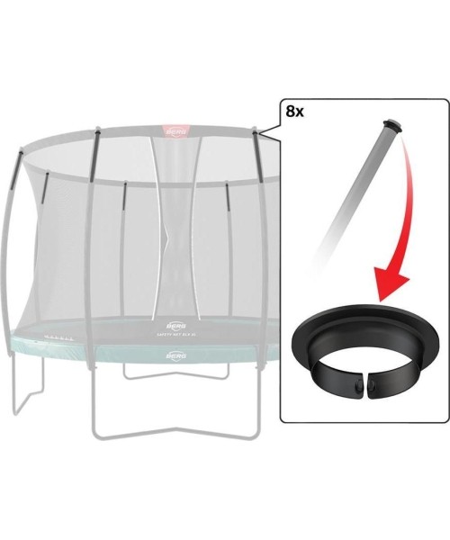 Trampoline Spare Parts BERG: Safety Net DLX XL - Foam Support Ring (8x)