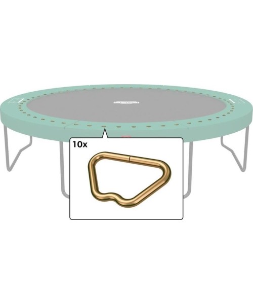 Trampoline Spare Parts BERG: Champion - Triangle for Jump mat (TwinSpring) (10x)