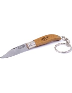 Sudedamas peilis su raktų pakabuku MAM Iberica 2000, buksmedis, 4,5 cm