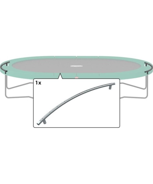 Trampoline Spare Parts BERG: Grand Champion - Toprail Short Welded 350