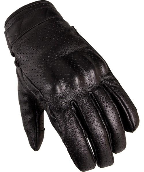 Odinės motociklininko pirštinės vasarai Gloves W-TEC Boldsum