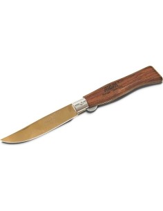 Titanium Folding Knife With Safety Lock MAM Douro 2084, Bubinga, 8.3cm