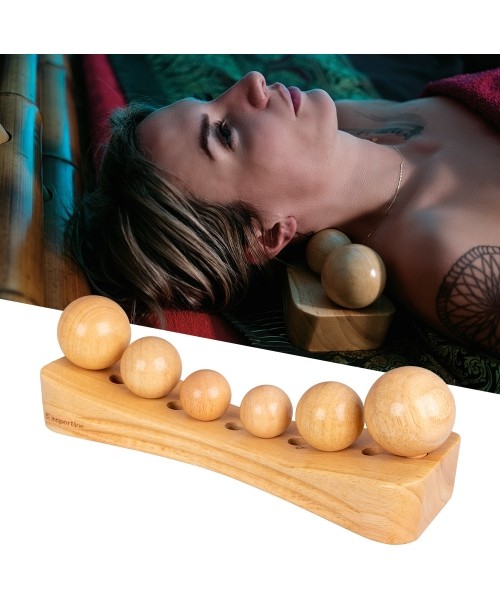 Small Massagers inSPORTline: Reguliuojamas masažo įrankis su 6 prailginimais inSPORTline Anavi