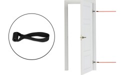 Espanderiai ir tampyklės ModernHOME: Pasipriešinimo gumų rinkinys ModernHOME, 5 pcs