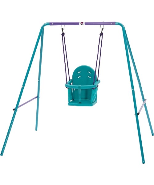 Vaikiškos sūpynės ir nameliai PLUM: Metalinės sūpynės Plum 2in1