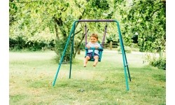 Vaikiškos sūpynės ir nameliai PLUM: Metalinės sūpynės Plum 2in1
