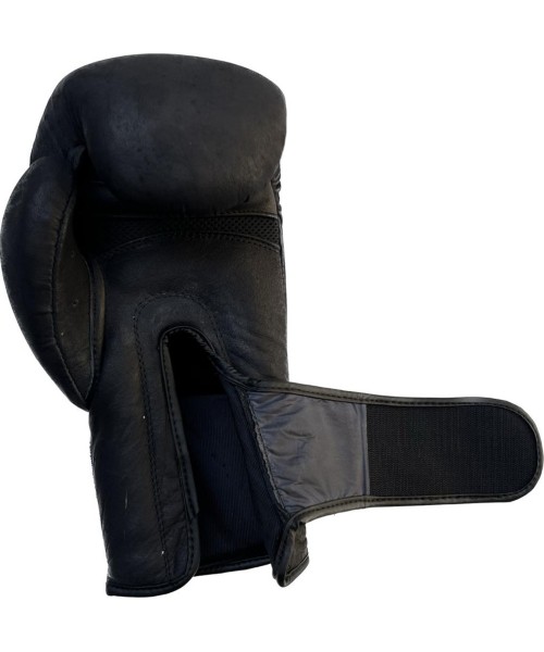 Buffalo Leather boxing gloves black 12oz