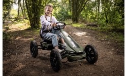Vaikiškas kartingas Jeep® Rally Cherokee, žalias