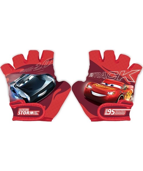 Gloves & Helmets & Accessories : Pirštinės Cars 3, vaikiškos (raudonos)