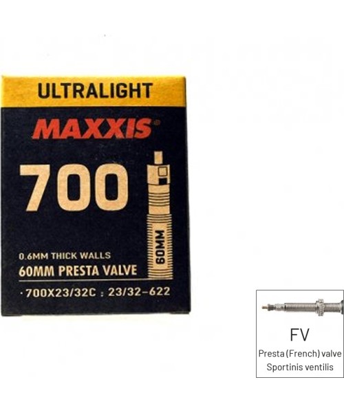 Gloves & Helmets & Accessories : Kamera MAXXIS WELTER WEIGHT 700x23/32 GAL-FV60