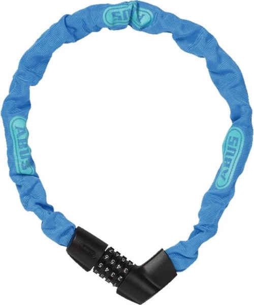 Aksesuarai bei priedai dviračiams Abus: Spyna ABUS Tresor 1385/75 (6mm) (mėlyna)