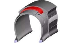 Aksesuarai bei priedai dviračiams : Padanga MITAS RUBENA Flash 28x1.75 (47-622) V66 apsauga nuo pradurimo, atspindinti juosta