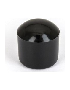 Protection cap for soccer rod, black