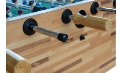 Apsauginis futbolo stalo strypo dangtelis, juodas