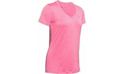 Women's Shirts with Short Sleeves Under Armour: Moteriškos "Under Armour Tech SSV Twist