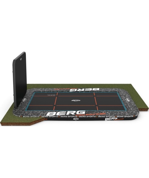 Įleidžiami batutai BERG: BERG SPORTS Ultim Pro Bouncer FlatGround 500 + AeroWall