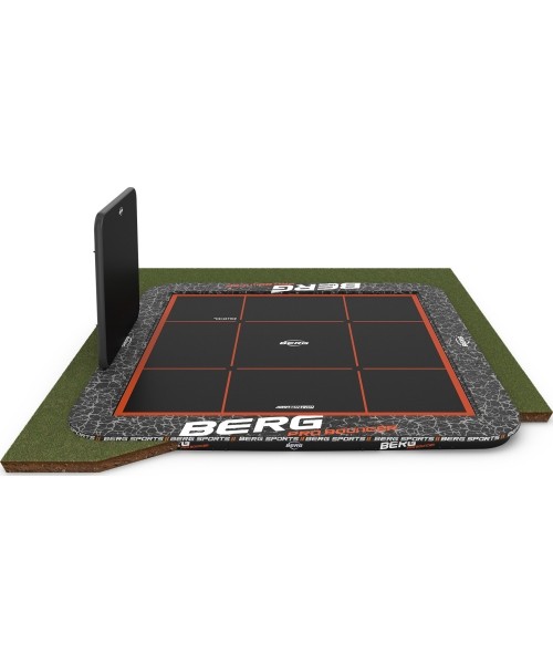 In-ground trampolines BERG: BERG SPORTS Ultim Pro Bouncer FlatGround 5x5 + AeroWall