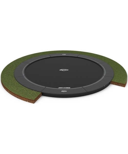 Įleidžiami batutai BERG: BERG SPORTS Elite FlatGround 330 Grey