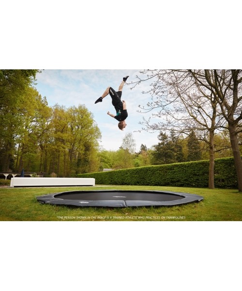 Įleidžiami batutai BERG: BERG SPORTS Elite FlatGround 330 Grey