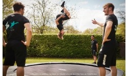 Įleidžiami batutai BERG: BERG SPORTS Elite FlatGround 330 Grey