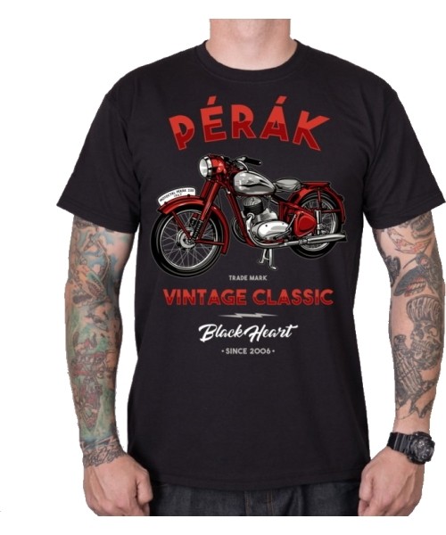 T-Shirt BLACK HEART Pérák