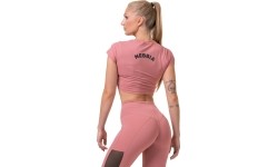 Moteriški marškinėliai ir liemenėlės Nebbia: Moteriški marškinėliai trumpomis rankovėmis Nebbia Sporty Hero 584