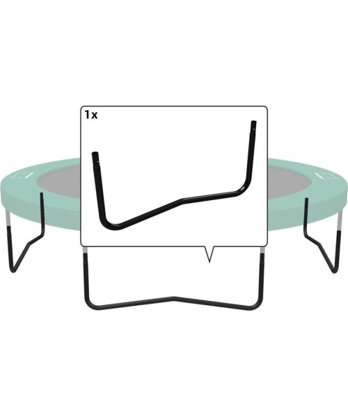 Trampoline Spare Parts BERG: Champion - W-Leg 270 (9ft) black